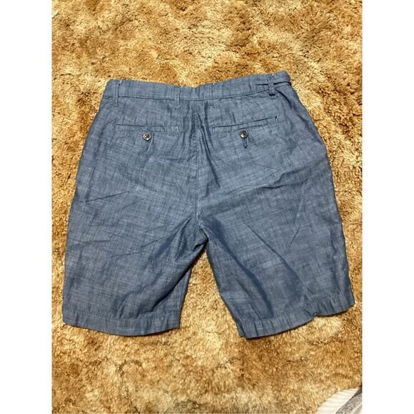 GOODFELLOWS Mens Chambray Shorts 30 - Picture 3 of 8
